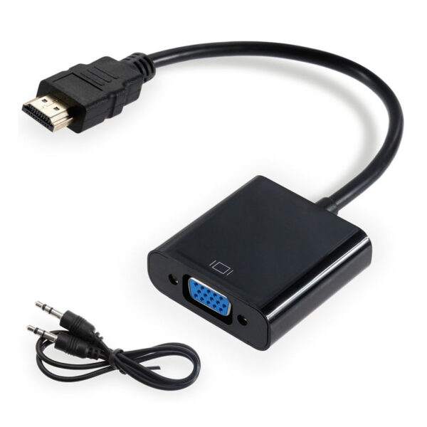 Adaptador VGA A HDMI AUDIO