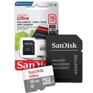 MEM SD 16GB C10 ULTRA SANDISK