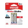 PILA AA ALCALINA x2 MAXELL LR6 2BP