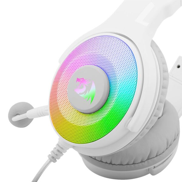 auriculares gamer redragon pandora h350w usb 3
