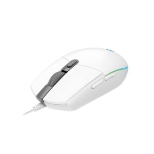 mouse gamer logitech g203 lightsync blanco