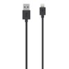cable belkin usblightning 66ft 2m mixit chargesync f8j023bt2m blk negro