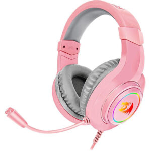 AURICULAR USB REDRAGON HYLAS PINK H2609 RGB