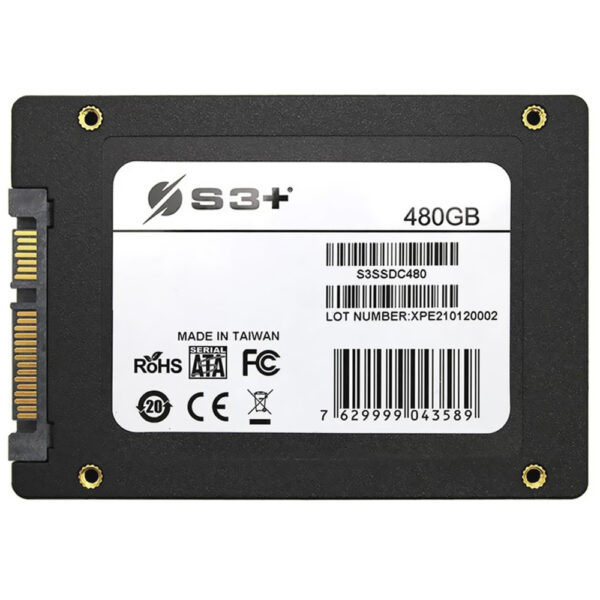 HD SSD 480GB S3 SATA3 2.5 S3SSDC480 2