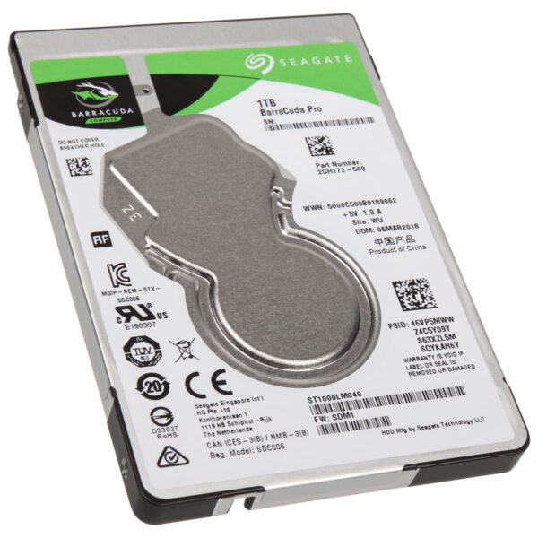 DISCO RIGIDO NB 1TB SEAGATE SATA2 ST1000LM048 5400 BARRACUDA