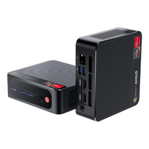 Mini PC BEELINK SER RYZEN 5 5500U Imagen 3 4 y parado portada