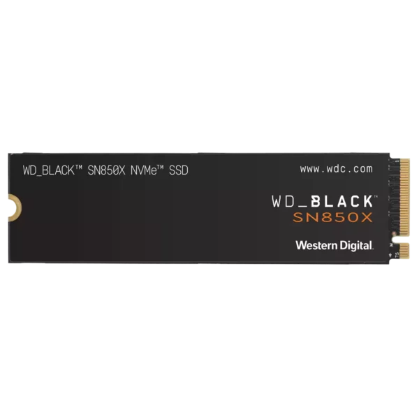 SSD NVMe 2TB WD BLACK SN850X imagen frontal