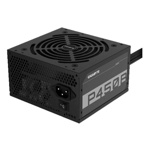 Fuente 450W Bronze 80+ GIGABYTE GP P450B Imagen conexion cable power