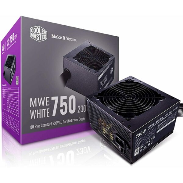 fuente de poder cooler master mwe 750w 80 white