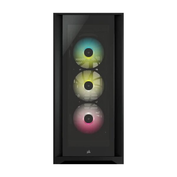 Gabinete Corsair 5000X RGB Negro Imagen frontal