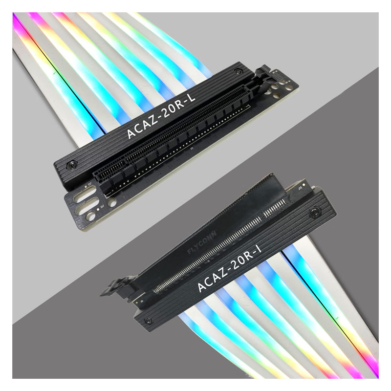 Cable RISER PCI E AZZA Imagen puntas