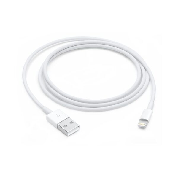 Cable USB ALightning 1M Apple MXLY2AMA imagen frontal en picado