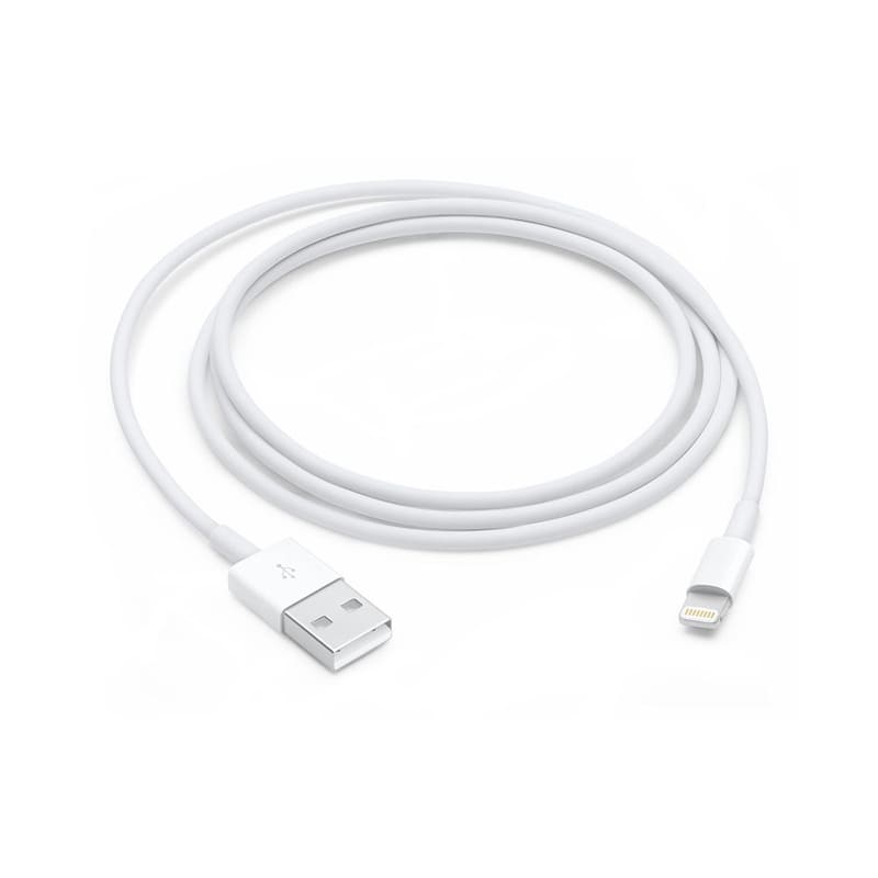 Cable USB ALightning 1M Apple MXLY2AMA imagen frontal en picado