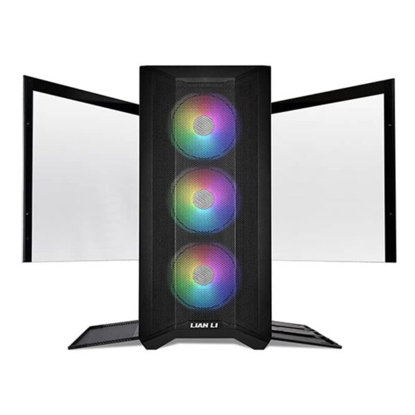 Gabinete Lian Li LANCOOL 2 Mesh C Black Imagen frontal
