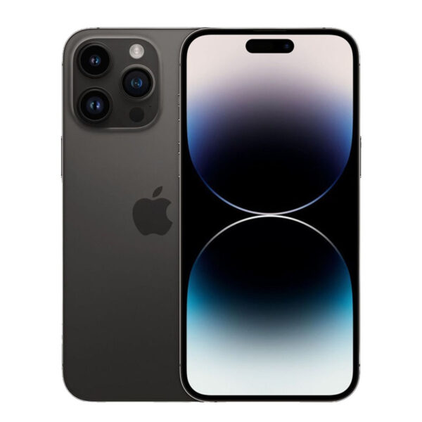 APPLE IPHONE 14 PRO MAX 256GB Imagen trasera y frontal color negro