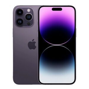 APPLE IPHONE 14 PRO MAX 256GB Imagen trasera y frontal color purpura
