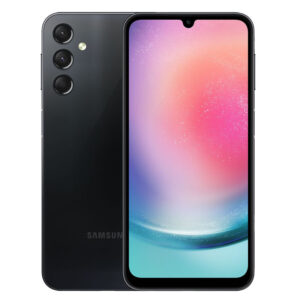 Samsung Galaxy A24 4GB 128GB SM A245M Imagen trasera y frontal color negro