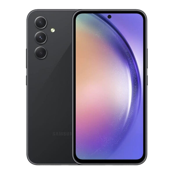 Samsung Galaxy A54 8GB 256GB SM A546E Imagen trasera y frontal color negro