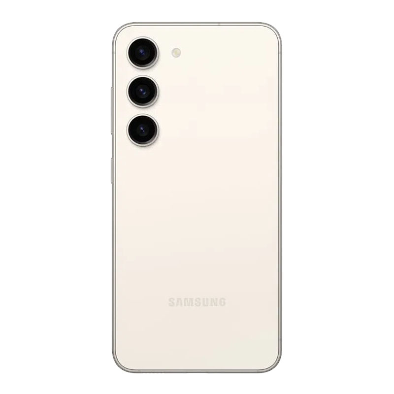 Samsung Galaxy S23 8GB 256GB SM S911B Imagen trasera color crema