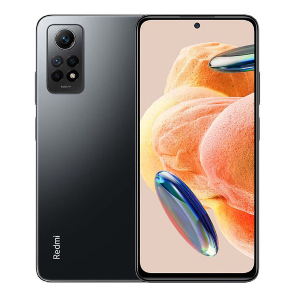 XIA 0005 Xiaomi Redmi Note 12 PRO 4G 8GB256GB Imagen trasera y frontal color negro