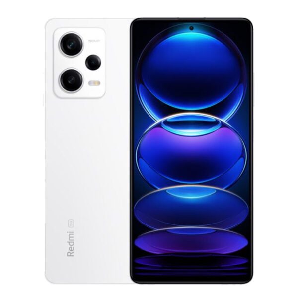 Xiaomi Redmi Note 12 PRO 5G 6GB128GB Imagen trasera y frontal color blanco