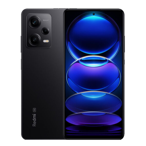 Xiaomi Redmi Note 12 PRO 5G 6GB128GB Imagen trasera y frontal color negro