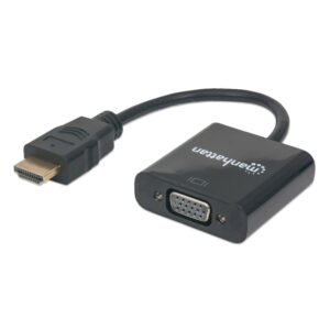 Adaptador HDMI A VGA MANHATTAN