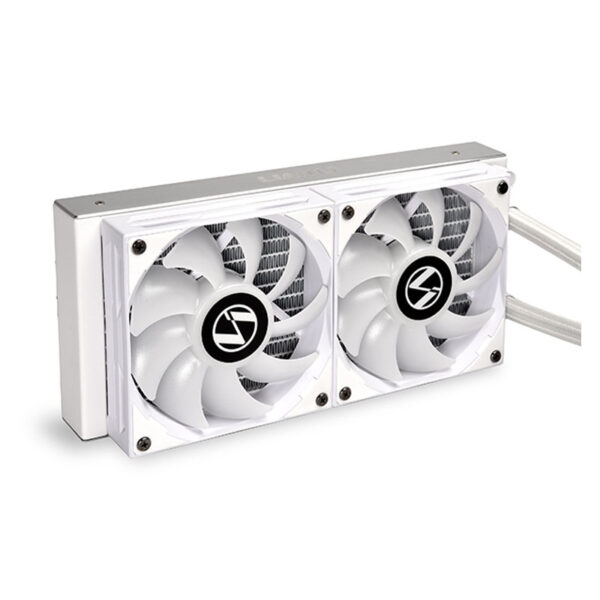 Cooler Liquid Lian Li GALAHAD AIO 240 RGB White Imagen radiador