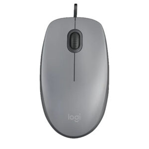 Mouse Logitech M110 Silent Gris Imagen cenital