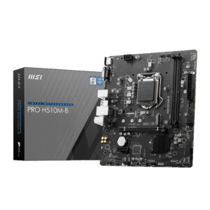 Placa Madre H510M B PRO MSI Imagen con caja