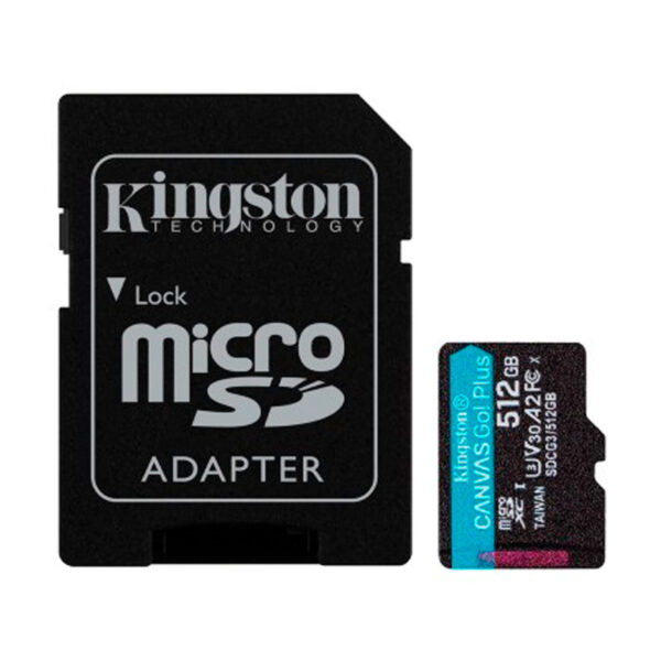 Tarjeta Micro SD 512GB Kingston 170MBS