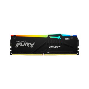 MEM RAM 16GB DDR5 5200 PC KINGSTON FURY BEAST RGB imagen frontal