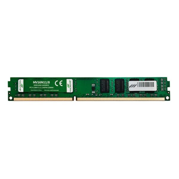 MEM RAM 8GB DDR3 1600 PC MACROVIP imagen frontal