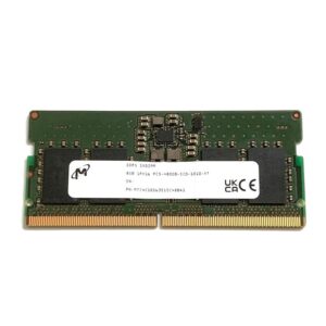 MEM RAM 8GB DDR5 4800 NB MICRON imagen en frontal