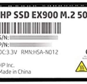 SSD M2 NVMe 500GB HP EX900 imagen frontal