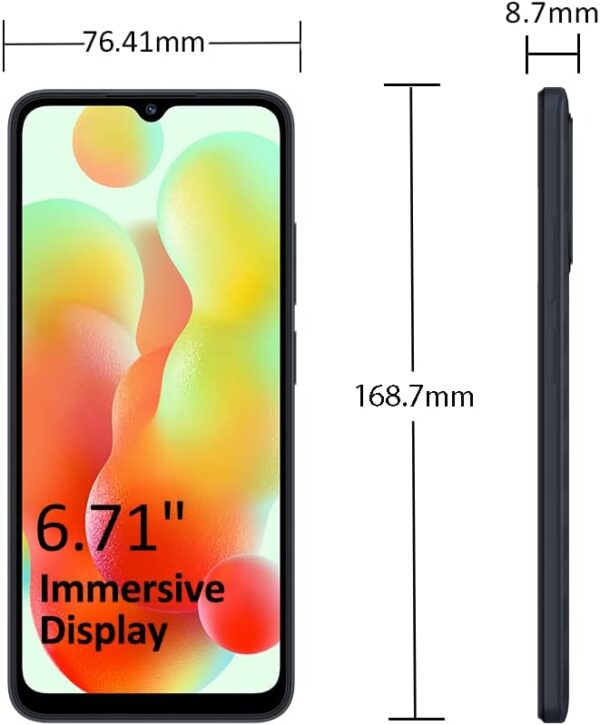imagen frontal y lateral de medidas