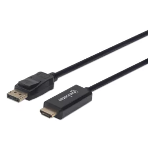 CABLE DISPLAY PORT HDMI 3M MANHATTAN imagen de entradas