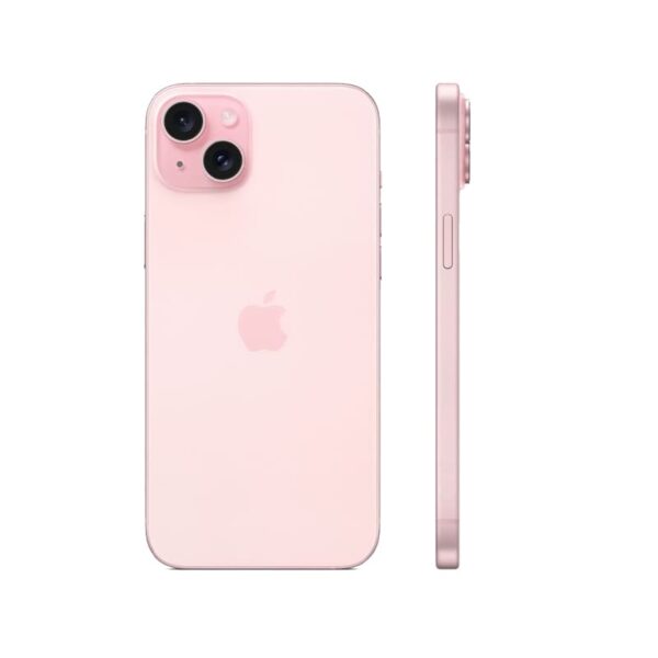 IPHONE 15 PLUS 256GB imagen trasera y lateral derecha