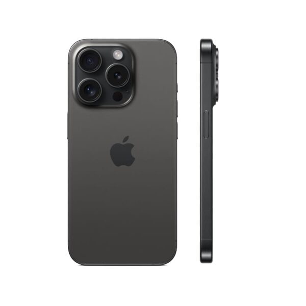IPHONE 15 PRO 256GB imagen trasera y de perfil lateral derecho