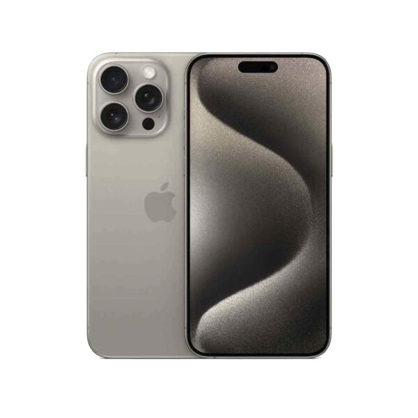 IPHONE 15 PRO MAX 256GB imagen frontal y trasera