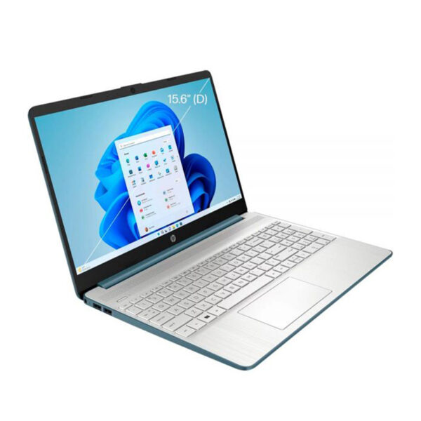 NOTEBOOK HP 15 DY2792WM I3 1115G4 8GB 256GB SSD HD 15.6″ AZUL imagen frontal 3 4 lateral izquierda