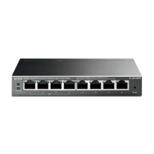 SWITCH 8P GIGABIT TP LINK TL SG108PE BUSINESS imagen trasera