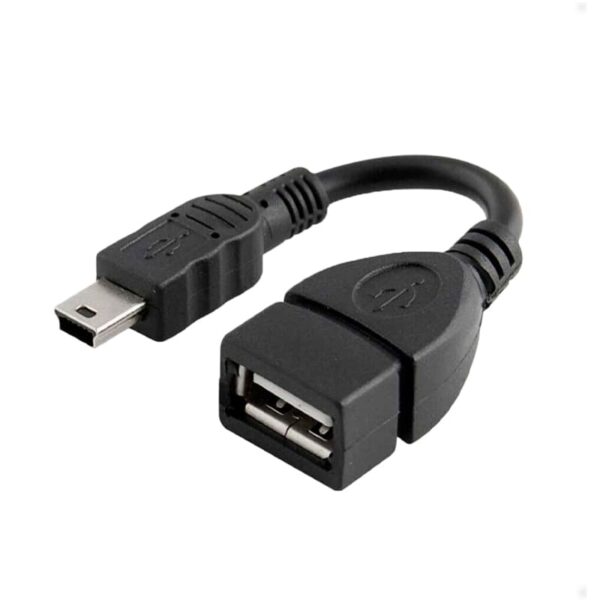 ADAPTADOR OTG MICRO USB AOWEIXUN imagen frontal 3 4 derecha en picado