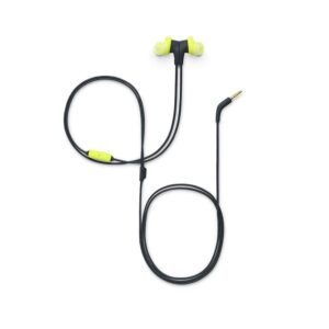 AURICULAR 3.5 JBL ENDURANCE RUN NEGRO AMARILLO imagen cenital producto entero