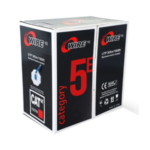 CABLE RED 305M CAT 5 CAJA imagen frontal 3 4 lateral izquierda