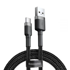 CABLE USB A MICRO DUAL 1M BASEUS imagen cenital
