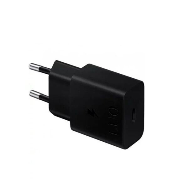 CARGADOR TIPO C 25W LUO 8181 imagen picado 3 4 lateral derecha