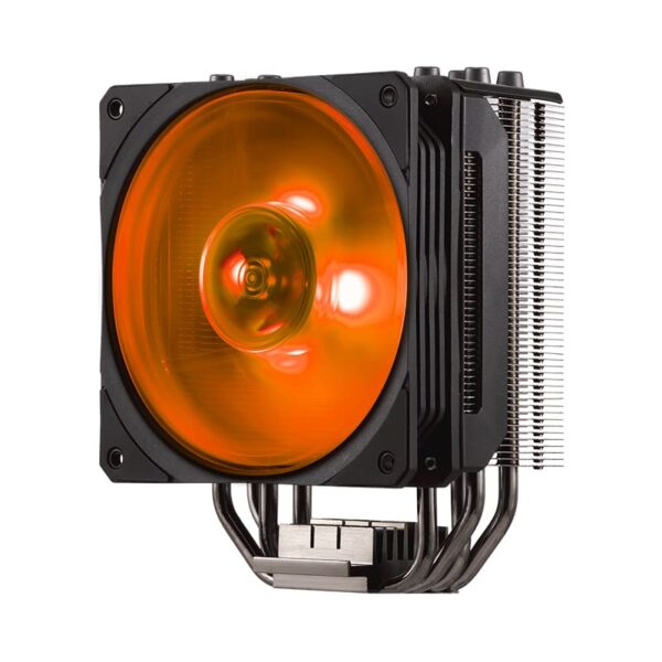 COOLER MASTER HYPER 212 RGB BLACK EDITION imagen forntal 3 4 lateral derecha