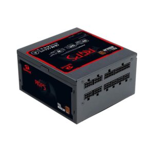 FUENTE 800W BRONZE 80+ REDRAGON GC PS011 imagen frontla 3 4 lateral derecha
