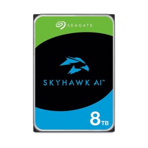 HDD 8TB 3.5 7200 SEAGATE SKYHAWK AI imagen frontal